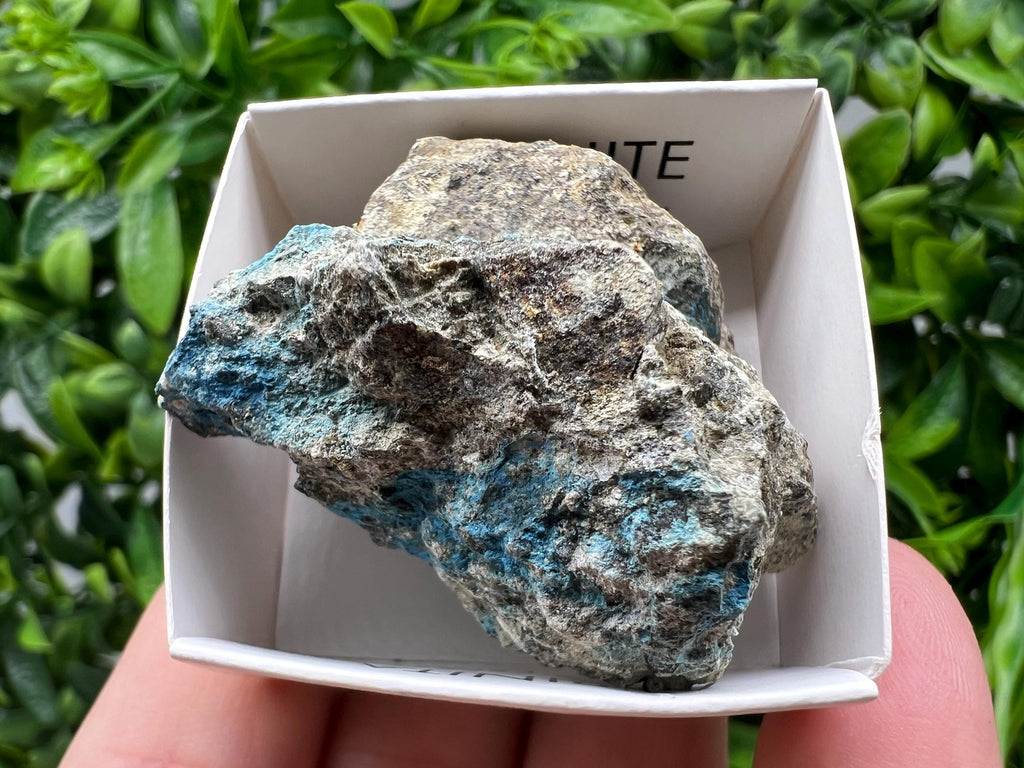 Rare Raw Aerinite Mineral Specimen: Collection Crystal from Lleida, Spain (4.5/4 CM)