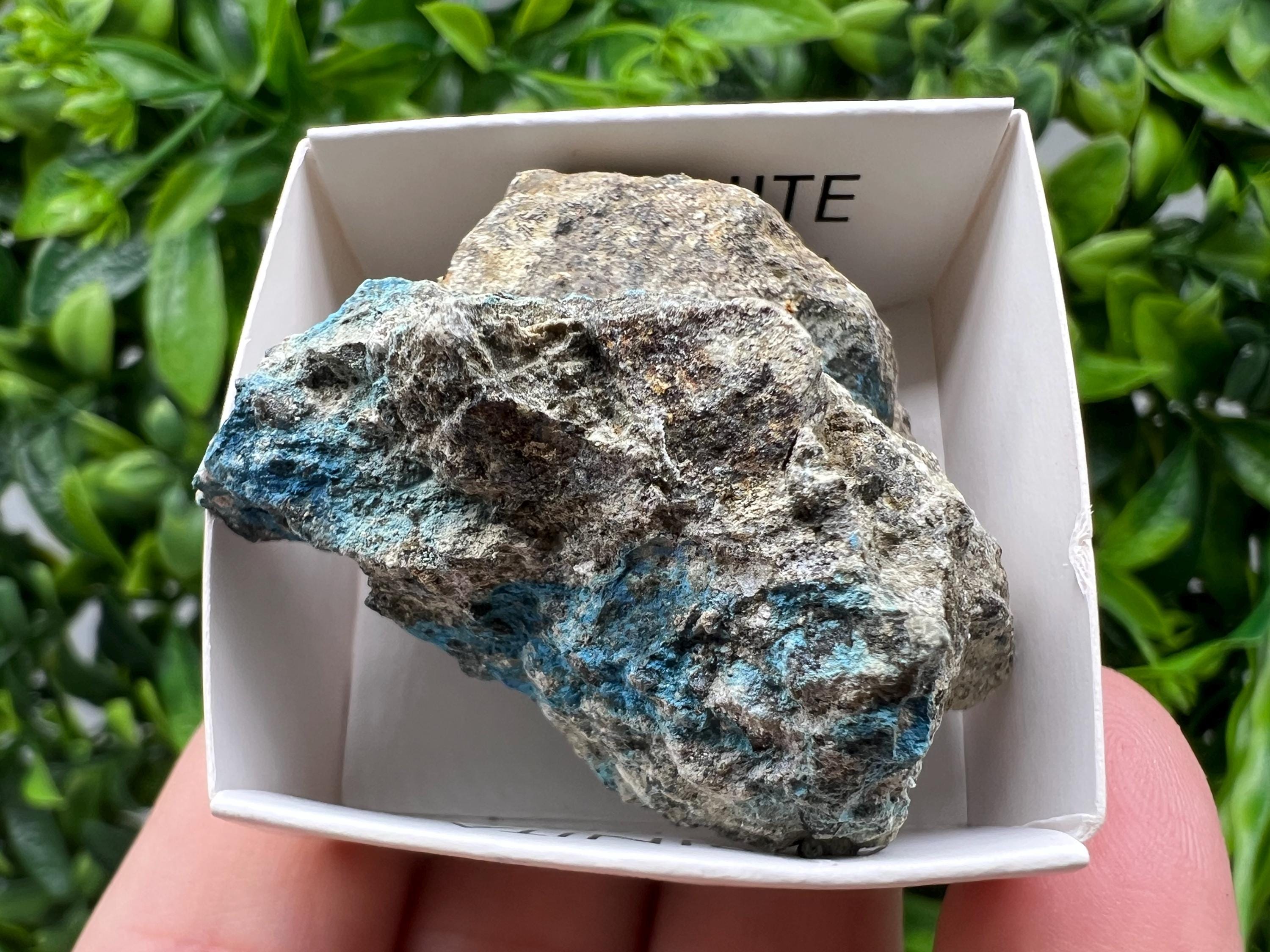 Rare Raw Aerinite Mineral Specimen: Collection Crystal from Lleida, Spain (4.5/4 CM)