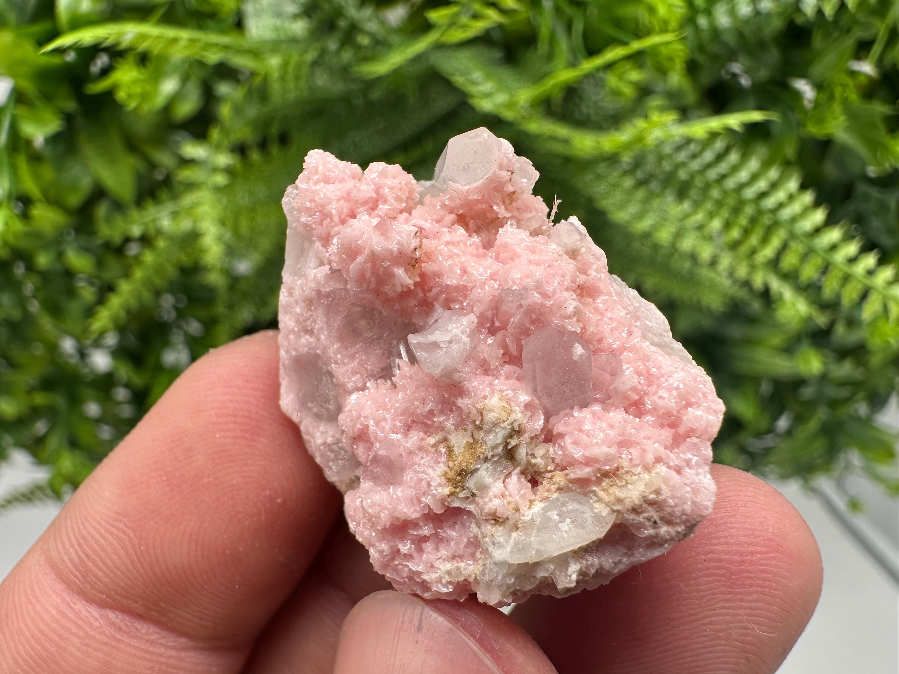 Pink Rhodochrosite Crystal, Starnica Mine, Bulgaria, Home Decor Stone