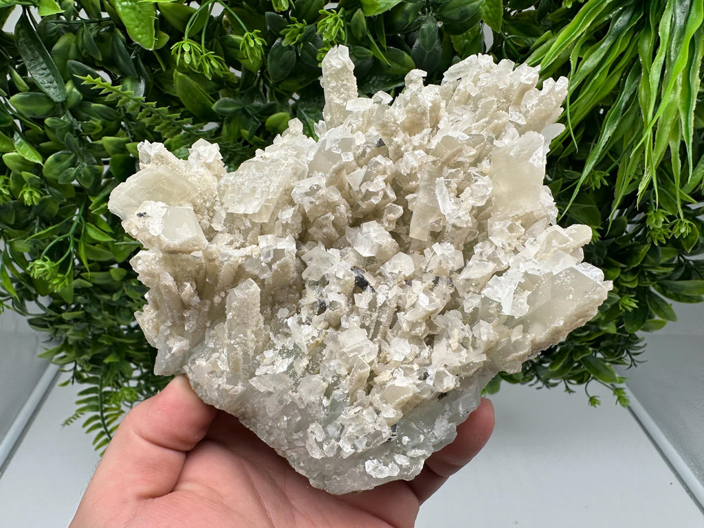 Quartz Galena Calcite Specimen: Borieva Mine, Bulgaria