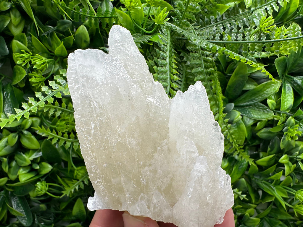 Rare UV Calcite Cluster: Djurcovo Mine, Bulgaria - Home Decor