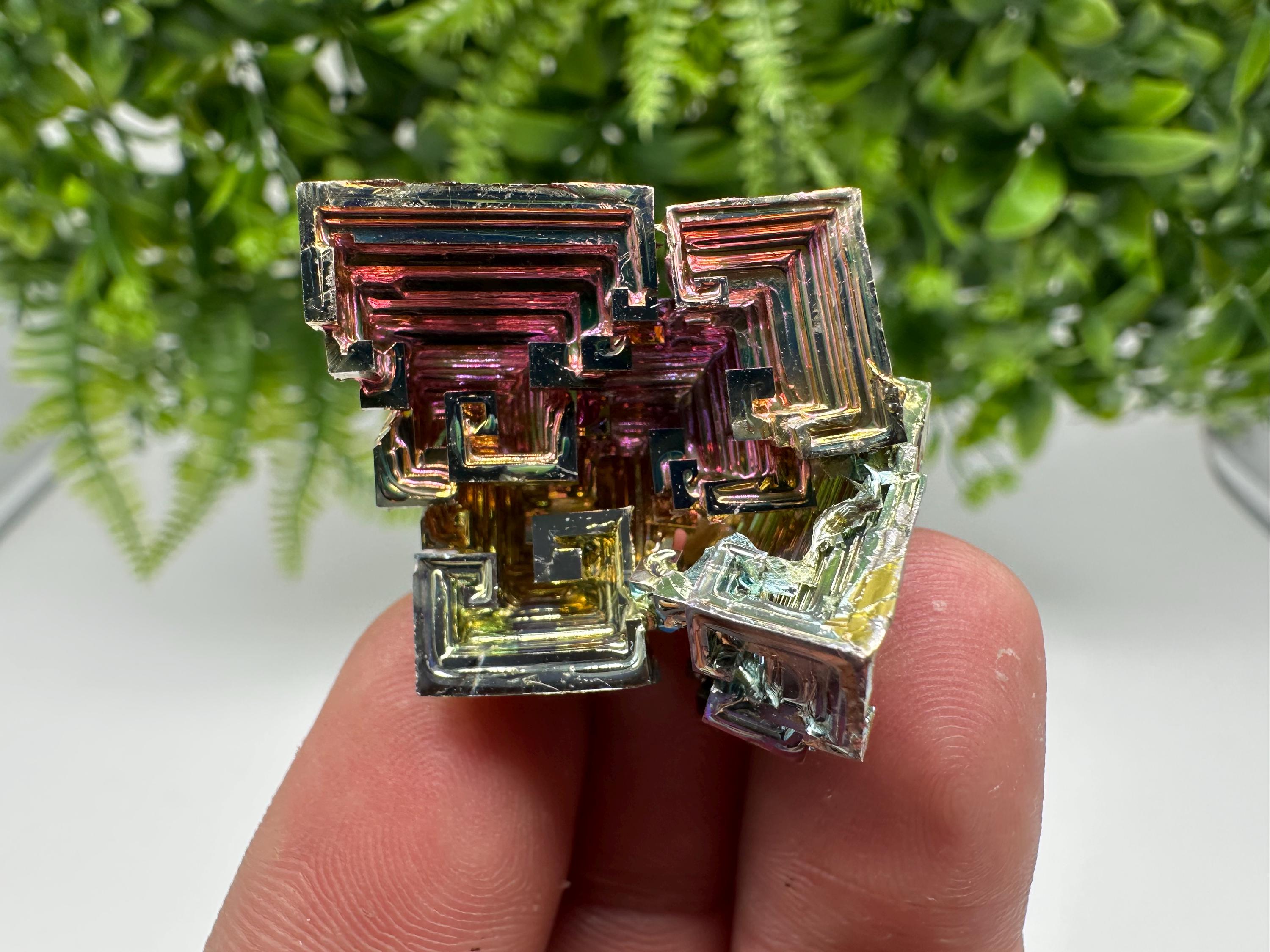 Rainbow Bismuth Crystal: Rare Gemstone Specimen,wholesale Bismuth