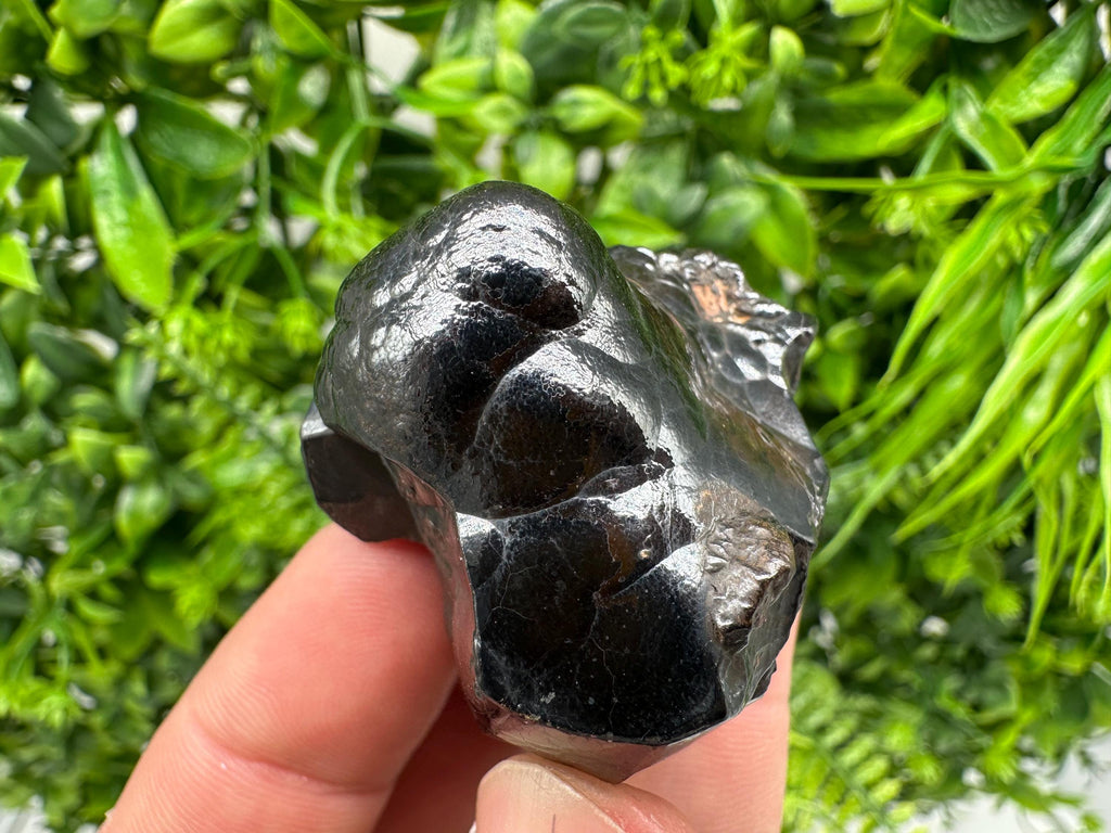 Moroccan Black Botryoidal Hematite Crystal Specimen, Chakra Reiki