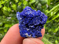 Crystallized Azurite-Kerrouchen,Morocco-Blue Azurite Specimen-High Quality Blue Azurite-Azurite Mineral Specimen, gemmy,lustrous of Azurite