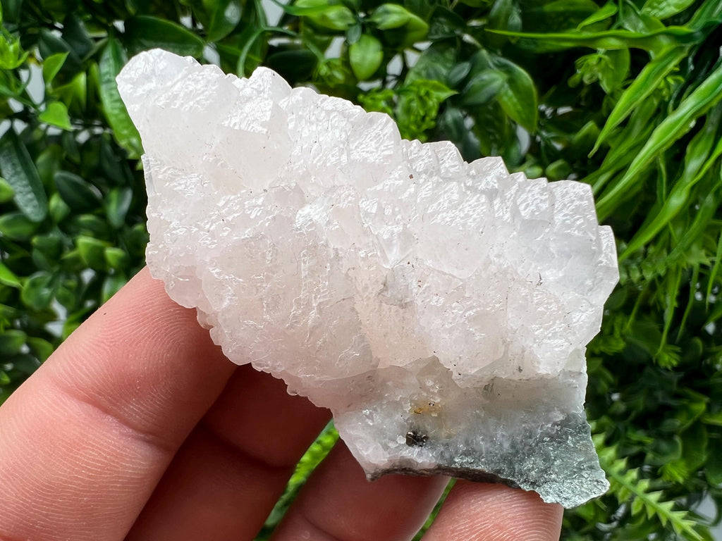 Rare UV Calcite Cluster, Djurcovo Mine, Bulgaria, Mineral Specimen
