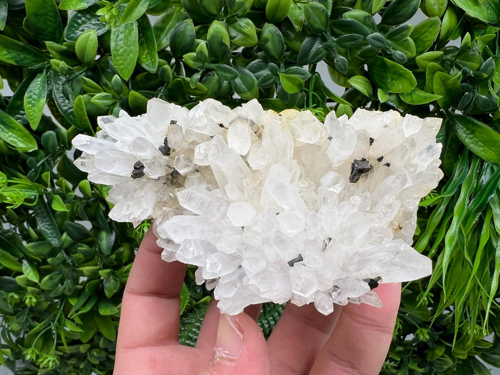 Stunning Quartz covered whit iron oxide limonite natural minerals souvenir crystal home decor stone collection minerals 9 th September mine