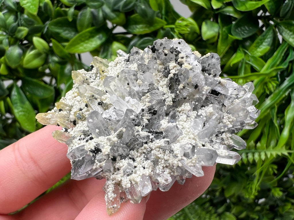 Stunning Quartz whit Chlorite,Epidote included from Borieva mine,Madan,Bulgaria,natural,collection mineral specimen,home decor stone,gift