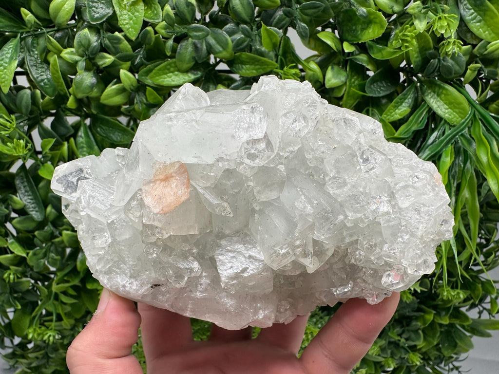 STUNNING Apophyllite,Stilbite,on CHALCEDONY,natural,collection minerals specimen,India ,Mineral,Crystal,Stone Mineral Specimen India Crystal