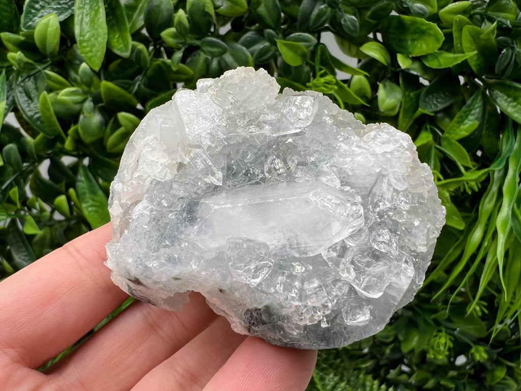 STUNNING Transparent Apophyllite on Chalcedony,natural, collection minerals specimen,India Minerals,Crystal, Stone Mineral Specimens India