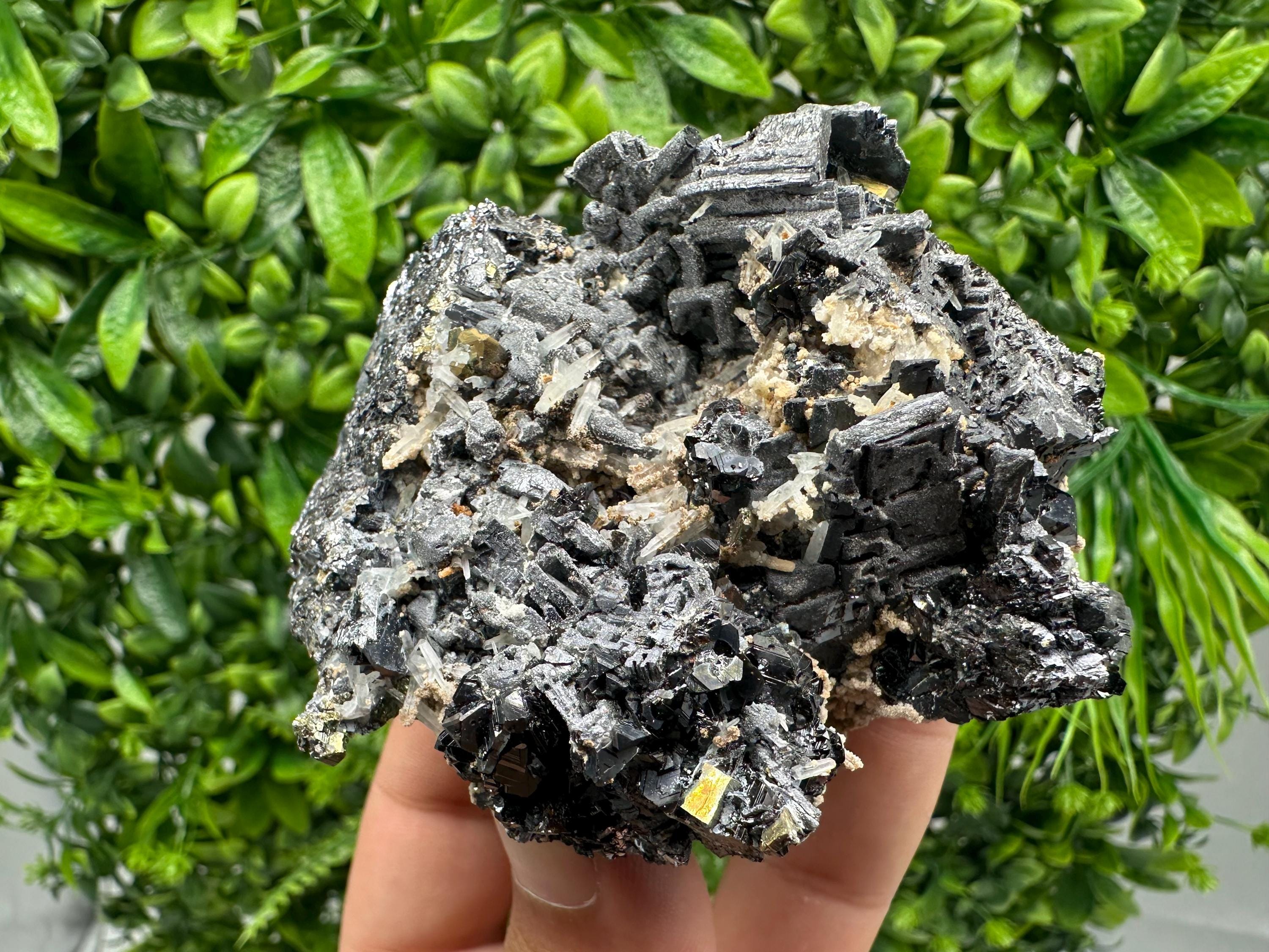 Skeletal Galena Mineral Specimen: Madan Bulgaria Collectible Stone