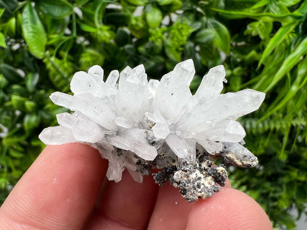 Chlorite Quartz Crystal Specimen, Madan Bulgaria Mineral