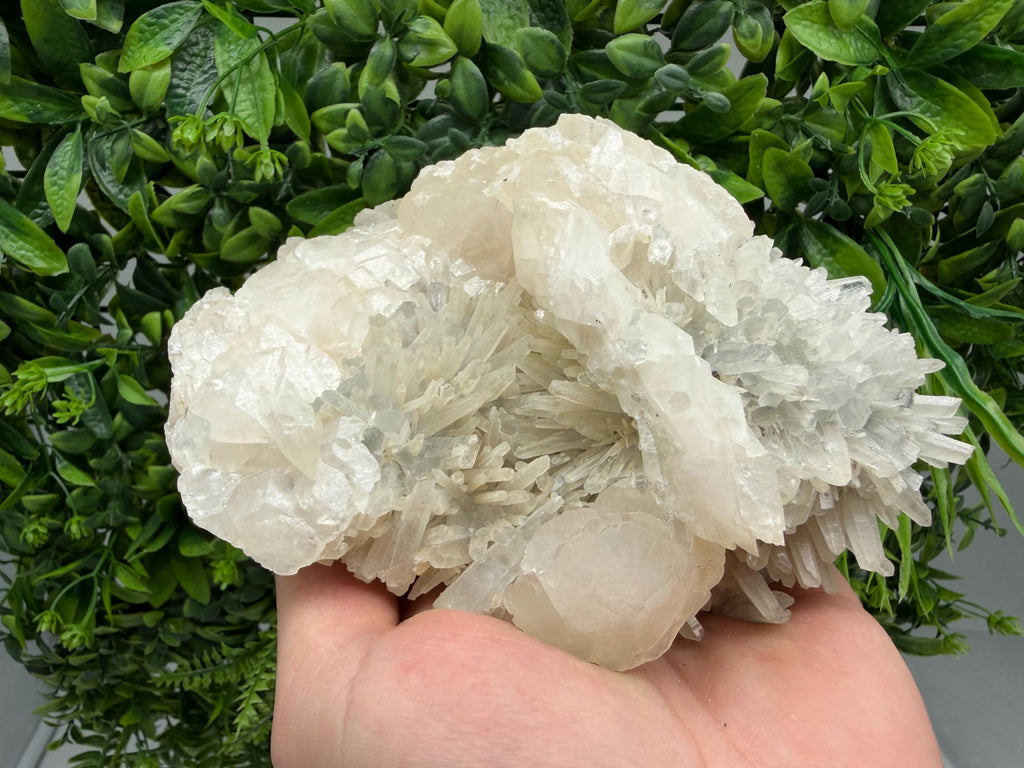Milky Quartz Calcite Specimen, Borieva Mine Bulgaria, Home Decor Stone