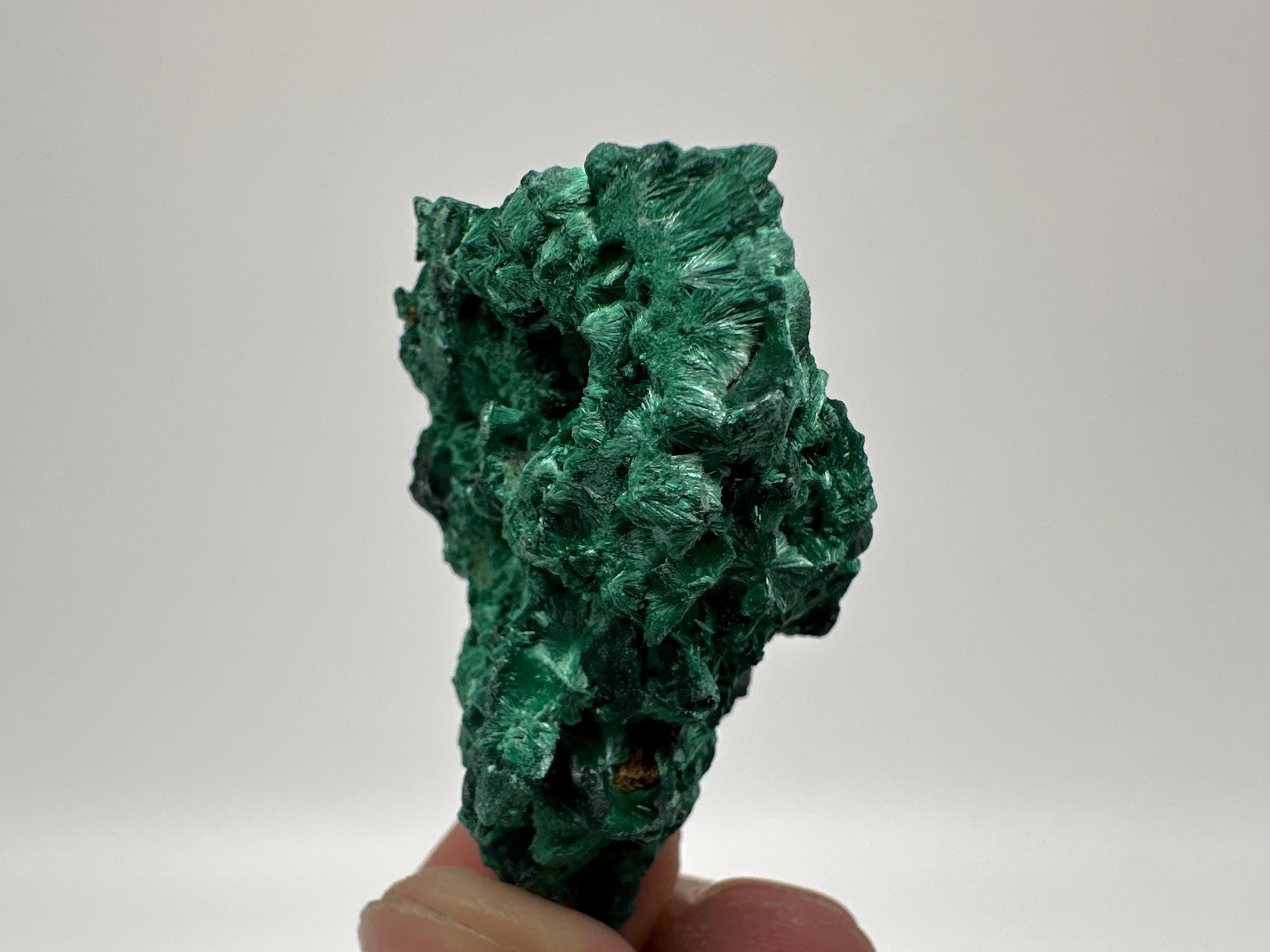 Green Malachite Crystal, Congo Minerals, Chakra Stone, Specimen