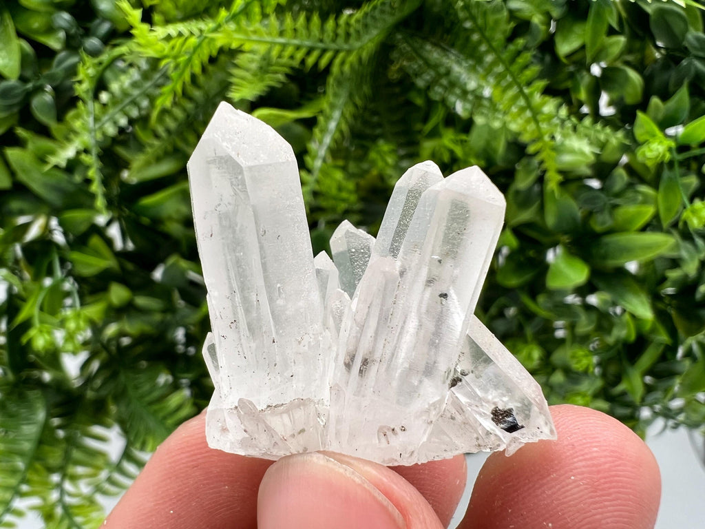 Transparent Quartz Mineral Specimen, Bulgaria Home Decor Stone
