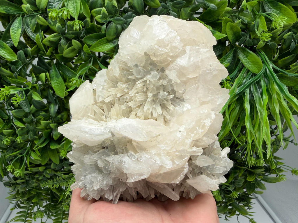 Milky Quartz Calcite Specimen, Borieva Mine Bulgaria, Home Decor Stone