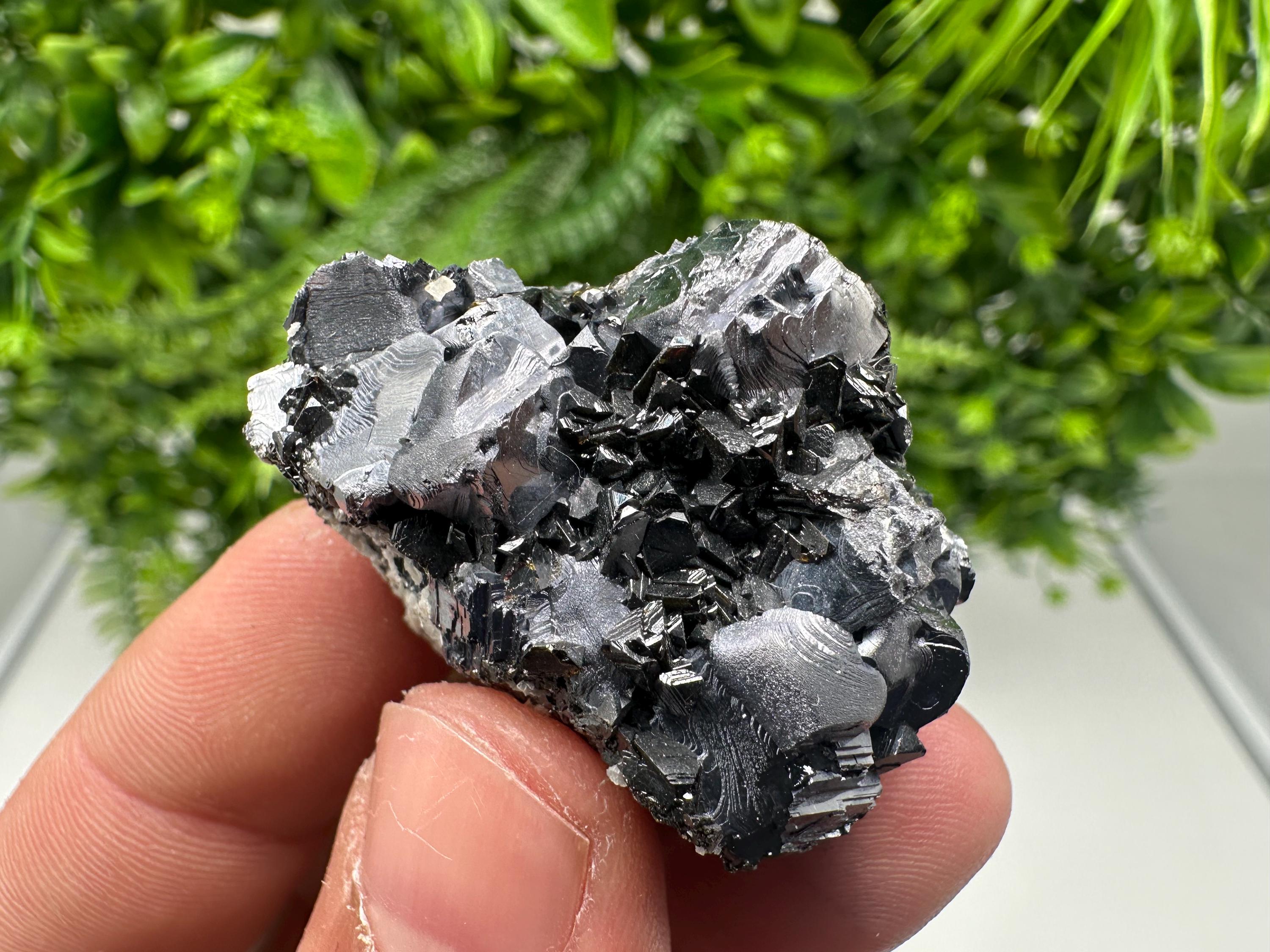 Collected Skeletal GALENA,Sphalerite,Quartz,Calcite from Krushev dol mine,Madan,Bulgaria,natural,collectible mineral specimen home decor