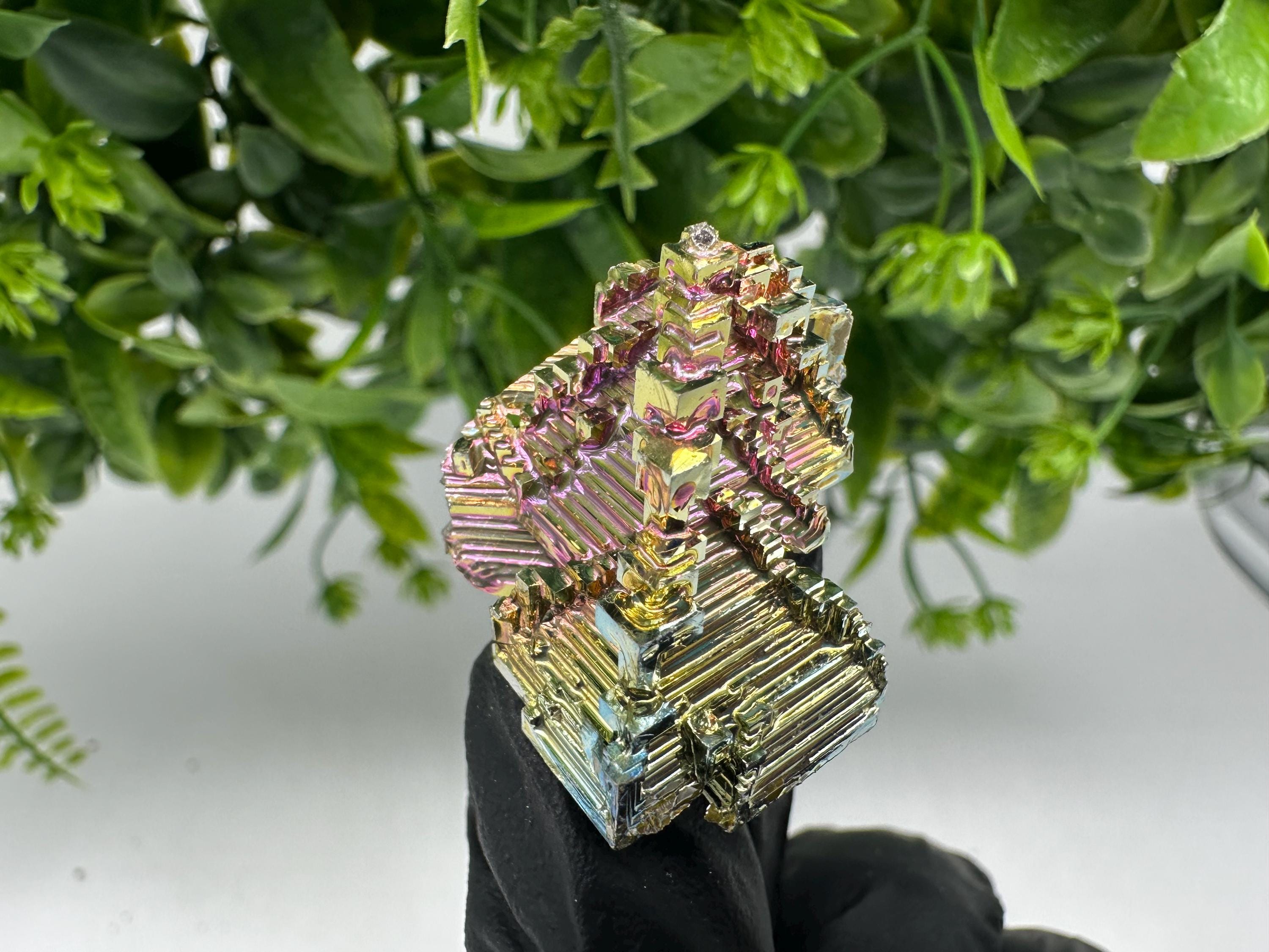 Rainbow Bismuth Crystal: Rare Gemstone Specimen,wholesale Bismuth