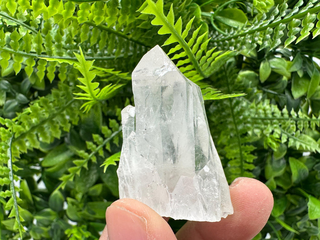 Transparent Quartz Crystal Cluster, Djurcovo Mine, Bulgaria, Rare Mineral Specimen