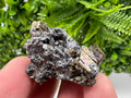 Wonderful Pyrite whit Hematite on Sphalerite,Quartz,from 9 th September mine,Bulgaria,natural,collectible specimen,collection minerals,gift