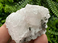 UV Fluorescent Calcite, Sphalerite, and Quartz Crystal - Bulgaria Mineral Specimen