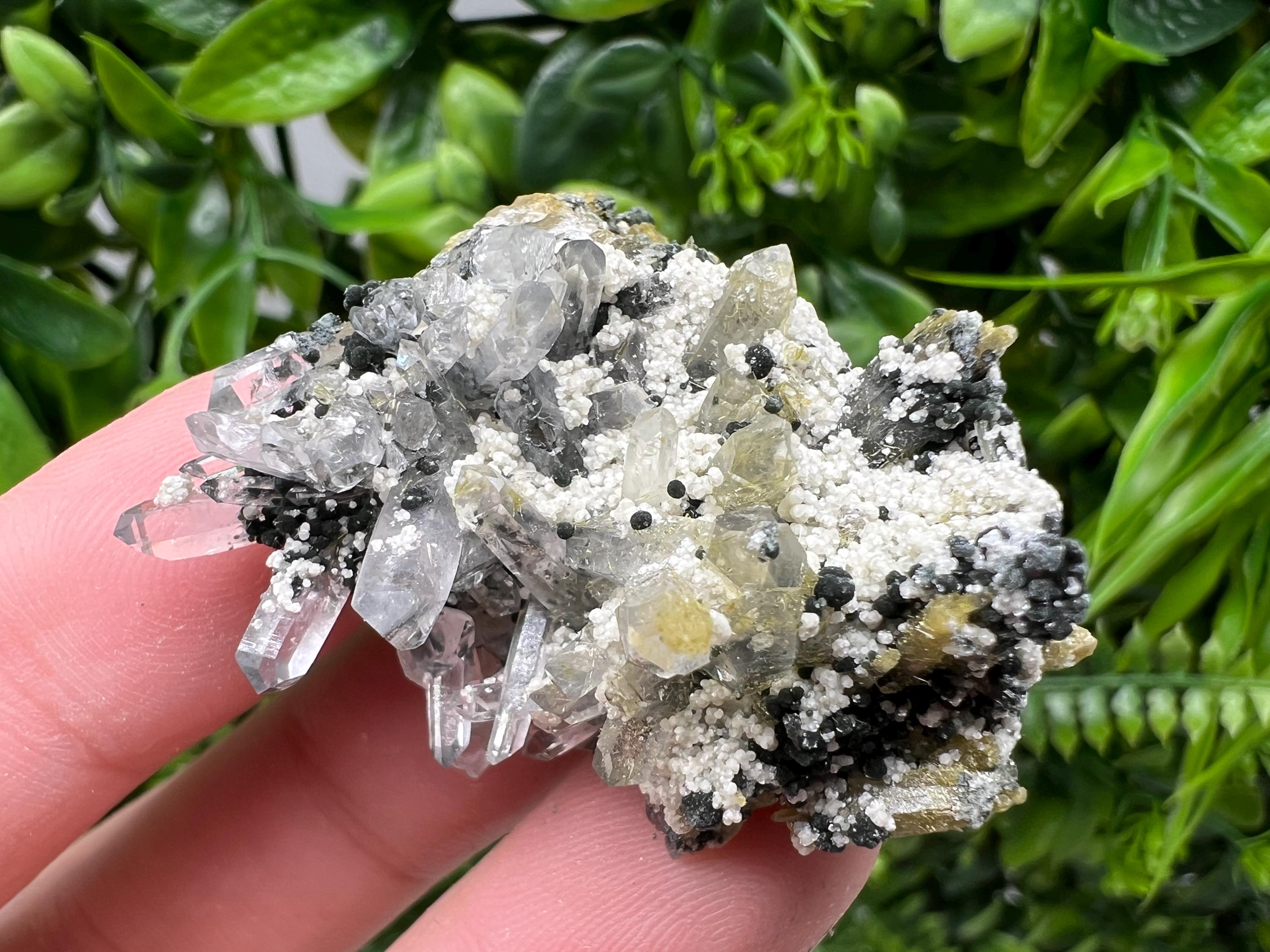 Chlorite Epidote Quartz Specimen, Borieva Mine, Bulgaria