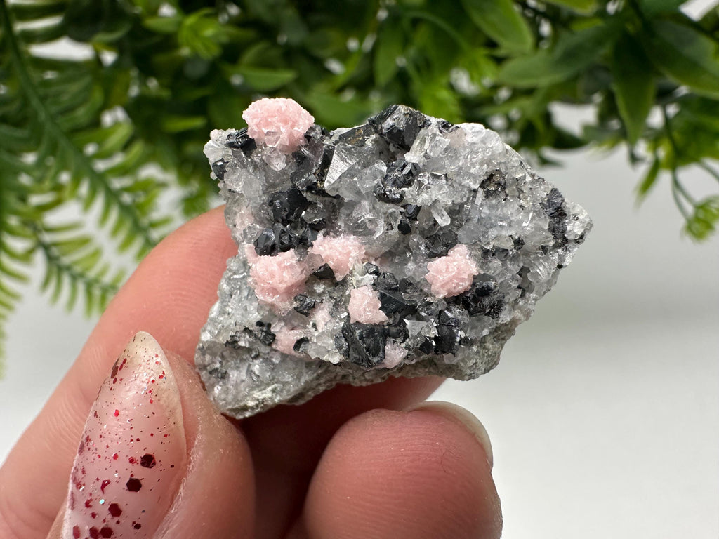 Pink Rhodochrosite Crystal: Starnica Mine, Bulgaria, Home Decor