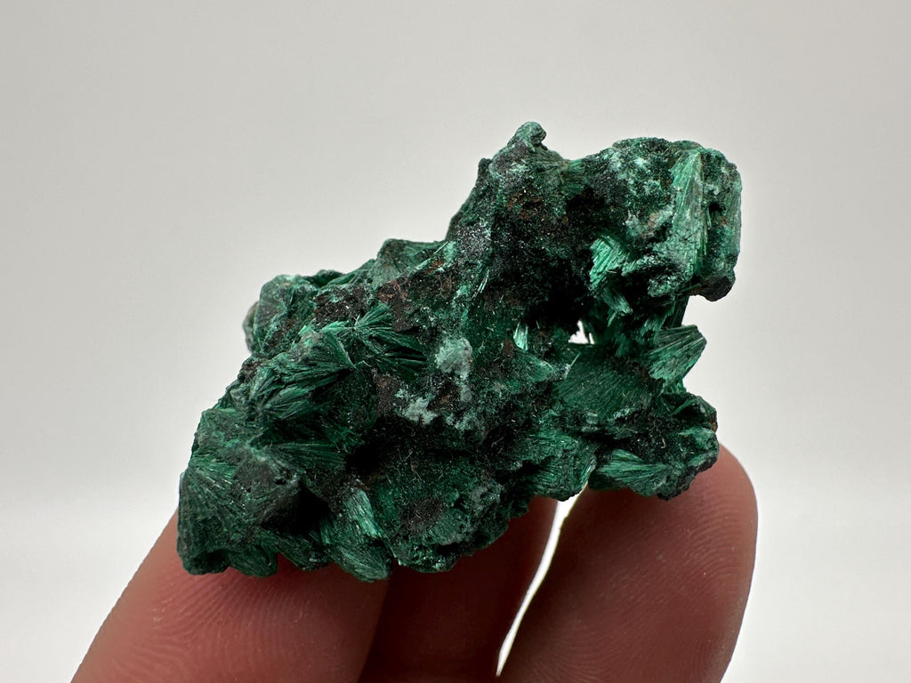 Green Polished Malachite Crystal, Congo Mineral Specimen