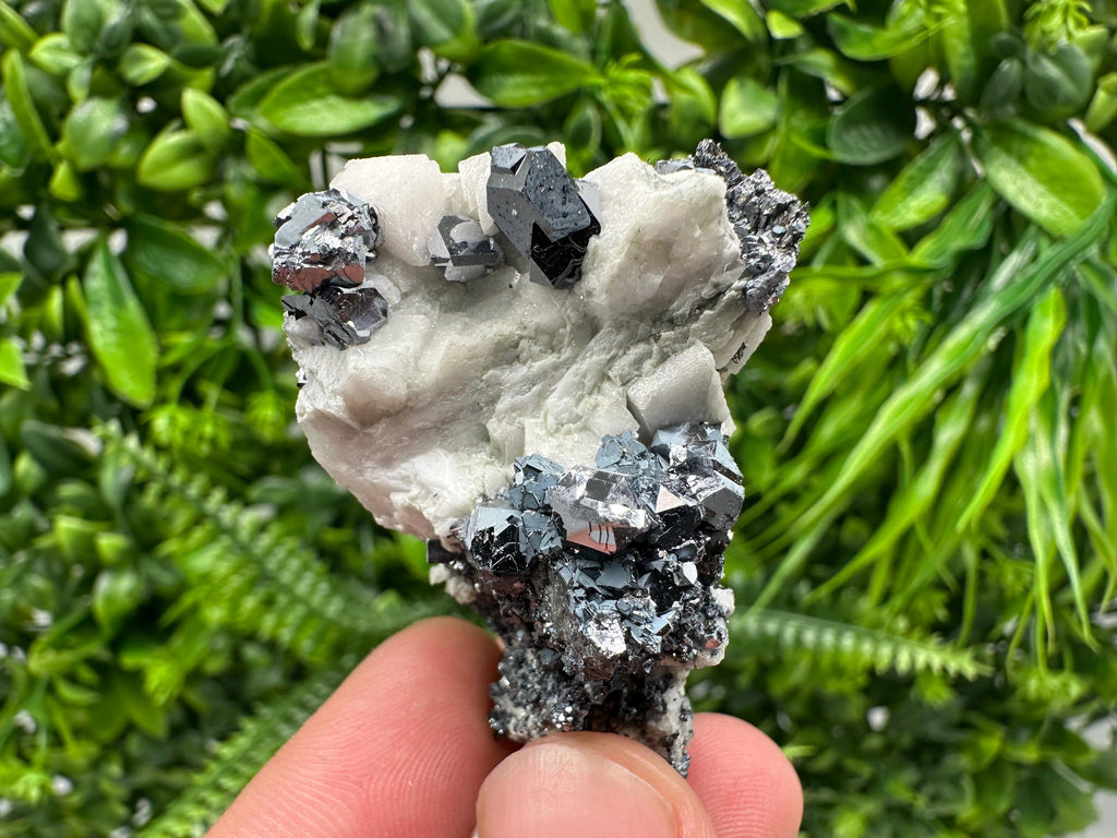 Stunning Shpinel Galena on Sphalerite,Calcite from Borieva mine,Madan,Bulgaria,Natural,collectible mineral specimen,home decor,collectible’s