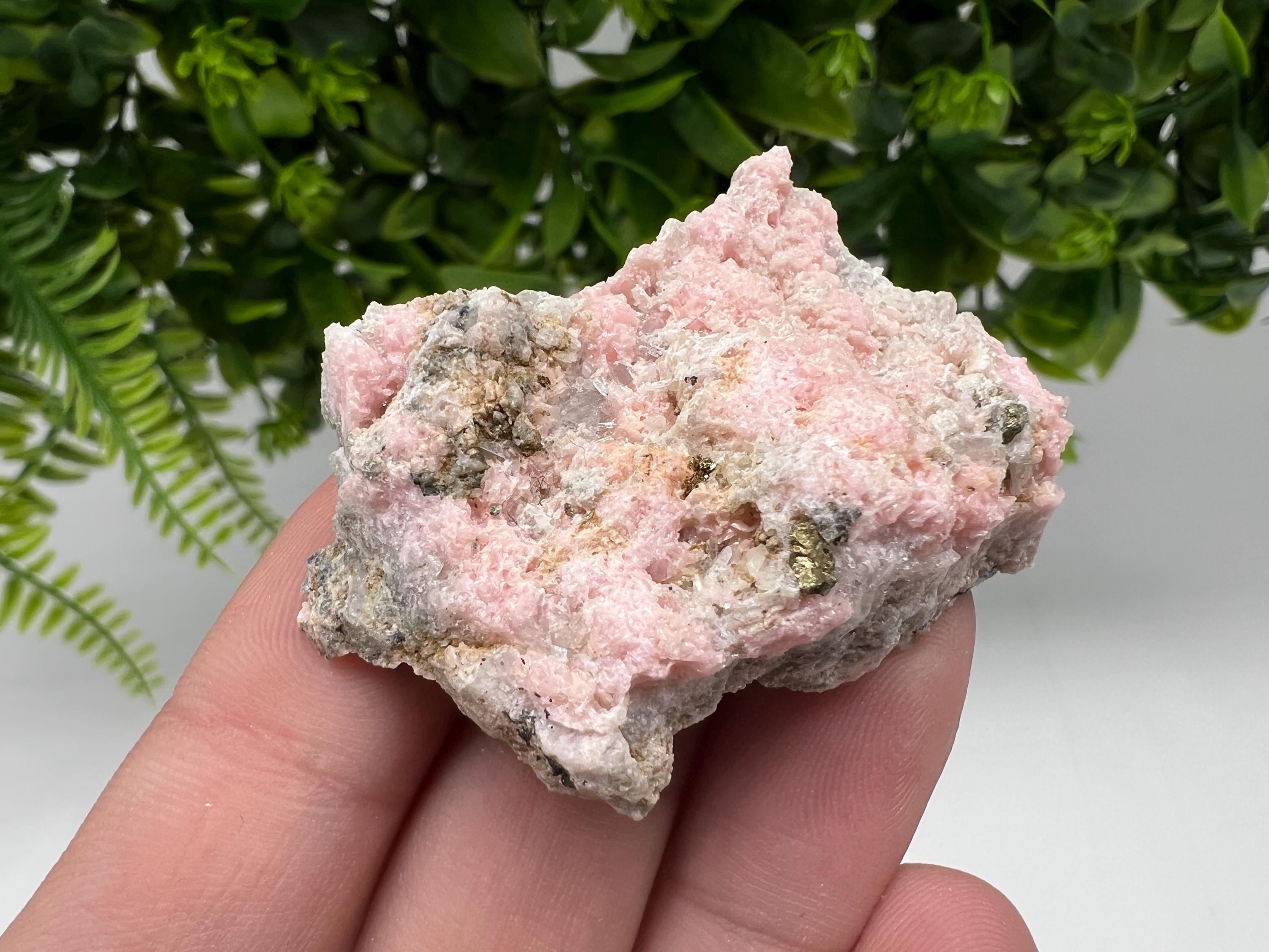 Pink Rhodochrosite Mineral Specimen, Starnica Mine Bulgaria
