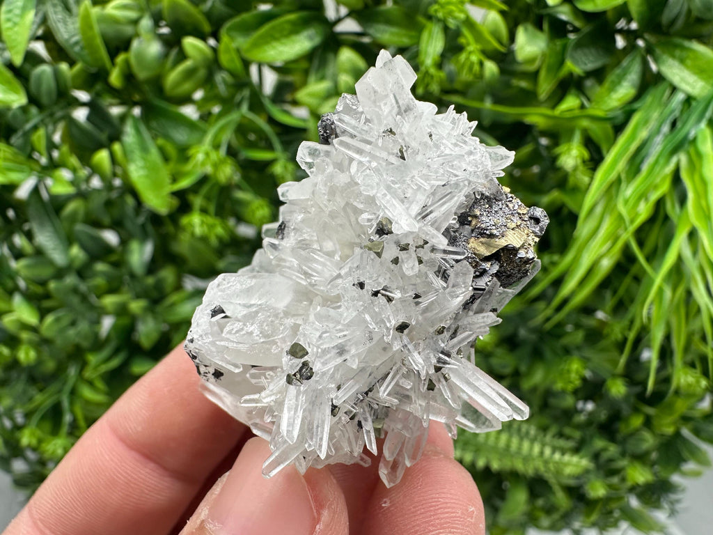 Wonderful Sphalerite Chalcopyrite on  Quartz whit Hematite feom 9 th September mine,Bulgaria,natural,collection mineral specimen,gift