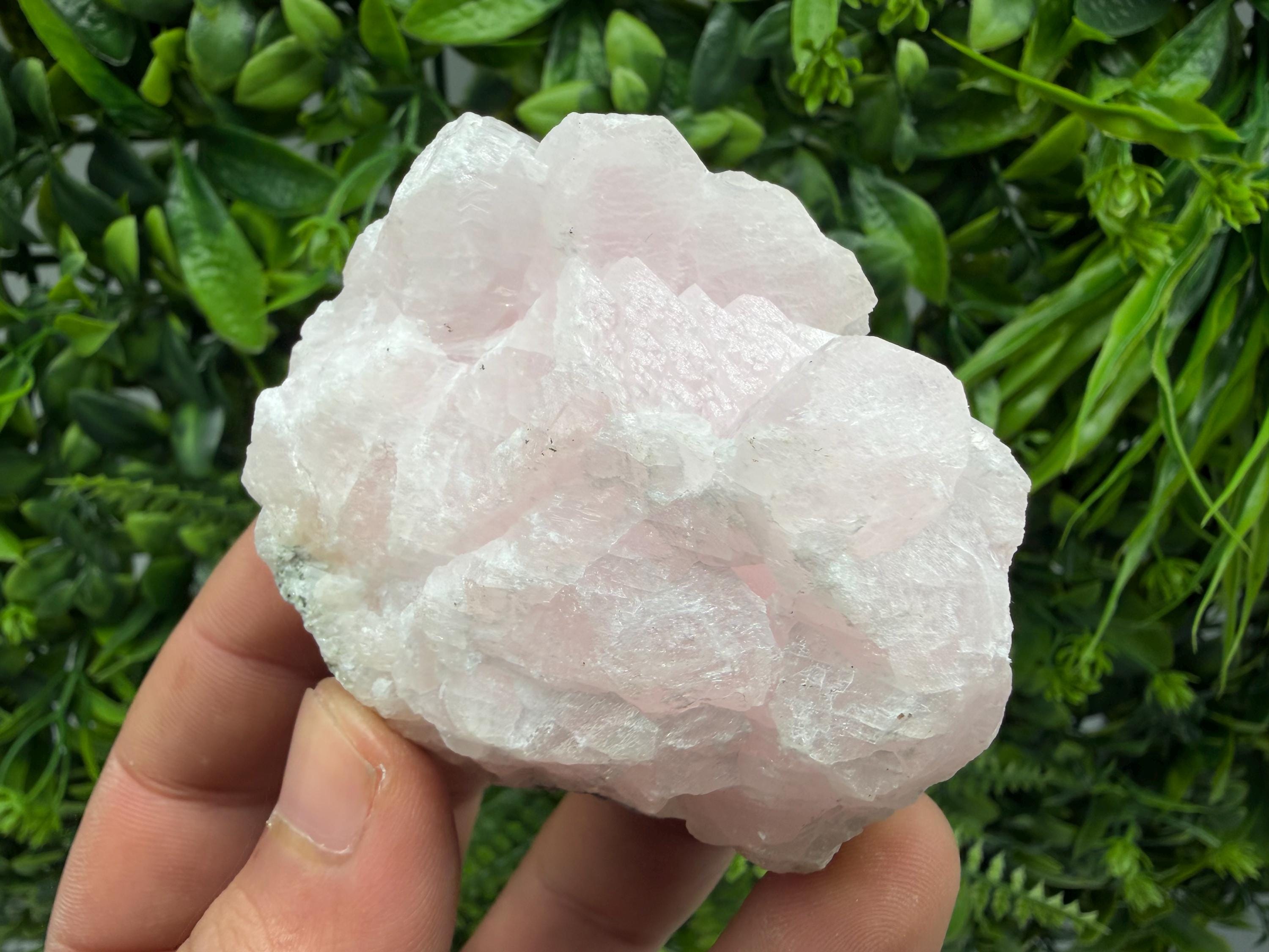 Incredible UV reaction Mangano Calcite, natural minerals souvenir crystal,collection stone Home decor minerals gift Androvo mine Bulgaria