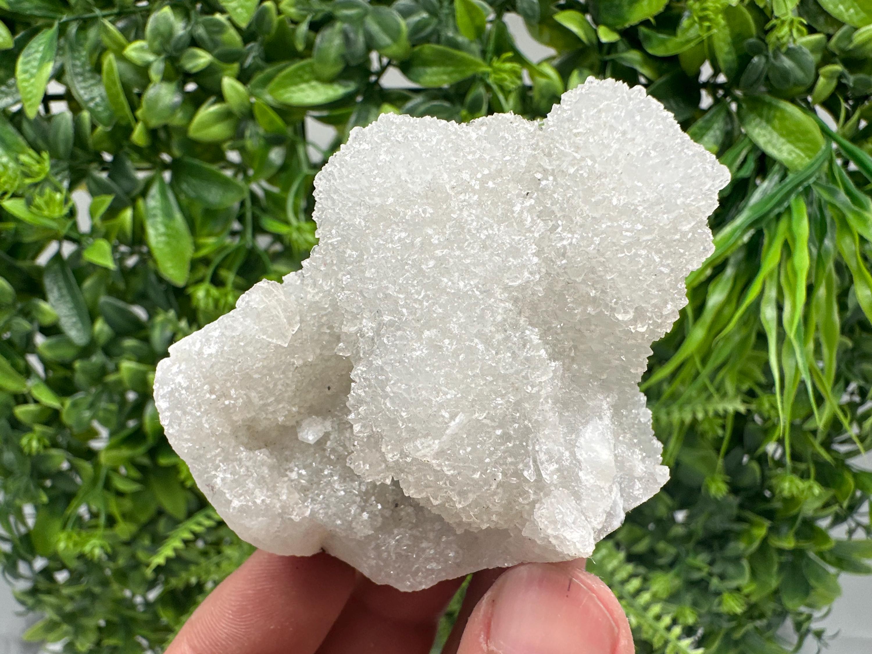 Natural Chalcedony Specimen, India Crystals, Home Decor