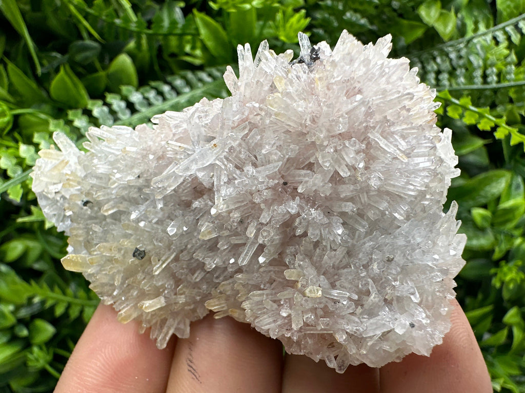 Quartz with Chlorite and Hematite Inclusions: Borieva Mine Crystal Decor