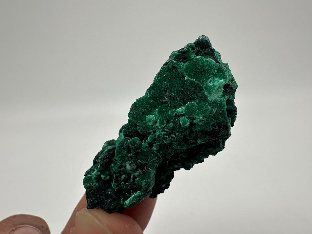 Green Polished Malachite Crystal from Congo (4.5/2.5cm)