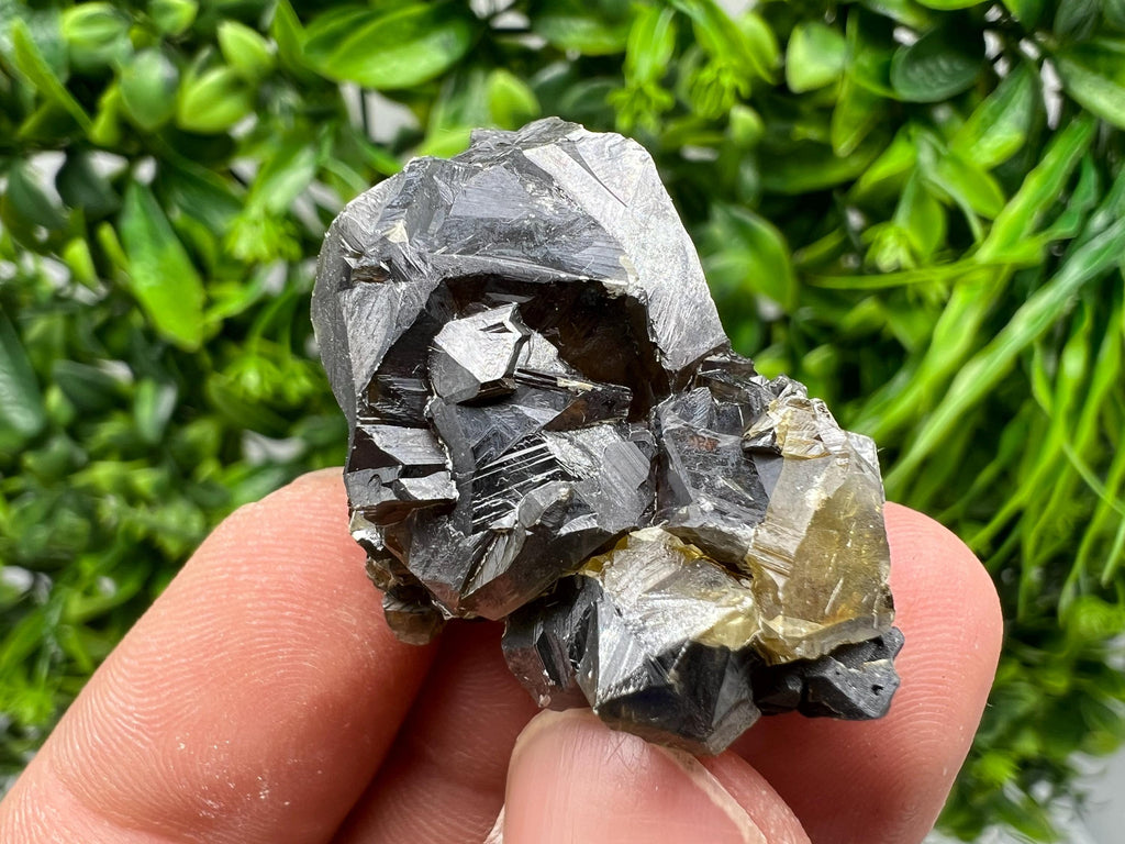 Transparent Sphalerite Gem: Rare Cleiophane Crystal Mineral Stone