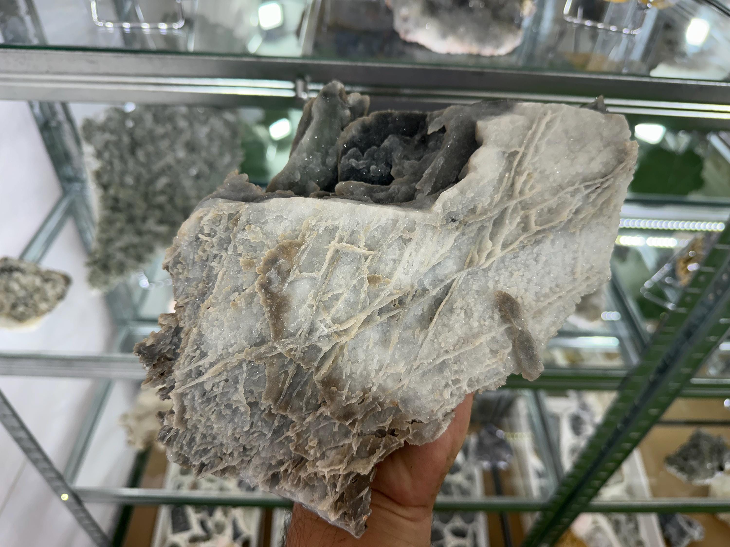 Large Chalcedony Mineral Specimen: Krushev dol Mine, Bulgaria