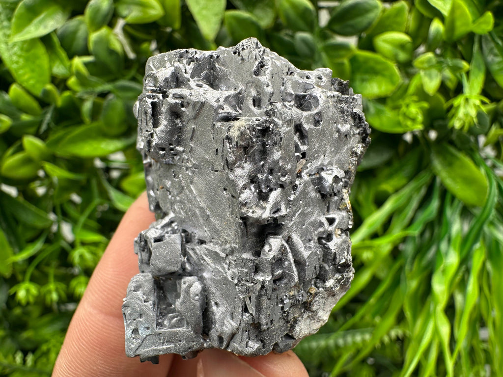 Skeletal Galena on Sphalerite, Bulgarian Crystal Mineral Specimen