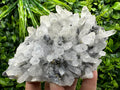 Milky Quartz Crystal Cluster, Natural Minerals, Home Decor Stone