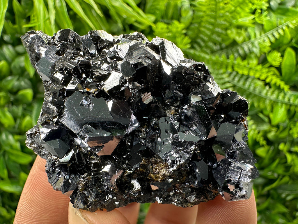 Shiny Galena with Black Sphalerite: Natural Mineral Decor (6/5/4cm)