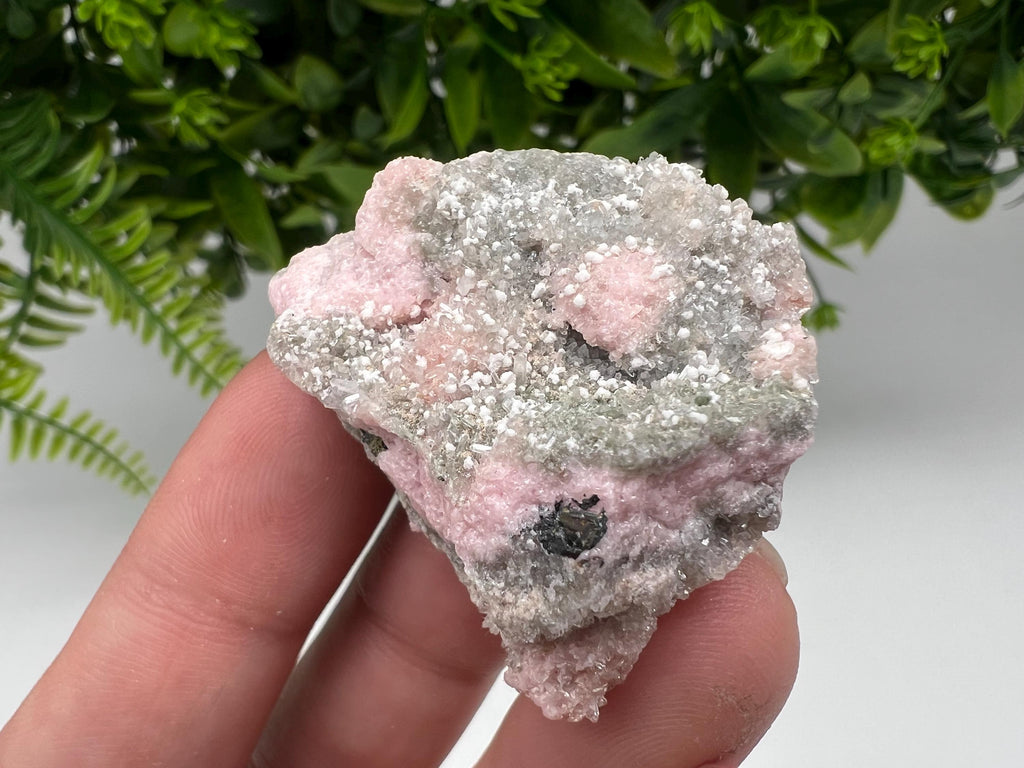 RARE Rhodochrosite with Calcite, Starnica Mine, Bulgaria