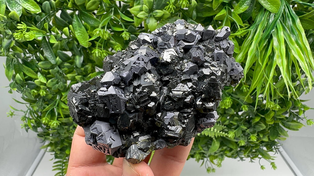 Rare Galena Sphalerite Pyrite Mineral Specimen, Bulgaria Decor Stone