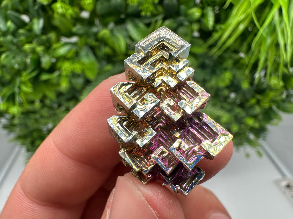Rainbow Bismuth Crystal: Rare Gemstone Specimen,wholesale Bismuth