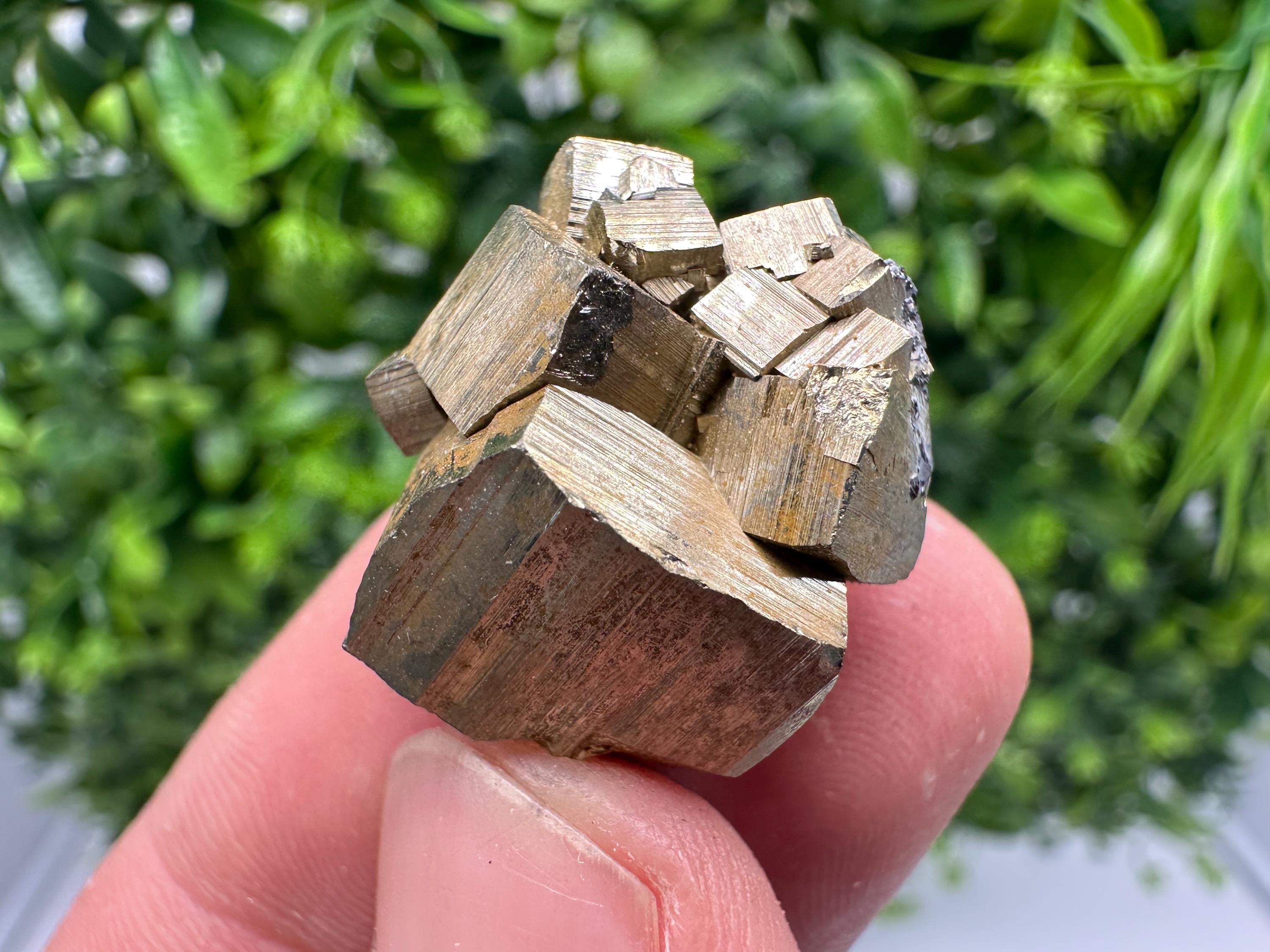 Wonderful Rainbow Pyrite whit Calcite,natural minerals souvenir Crystal,collection stone,rare minerals,home decor,Borieva Bulgaria