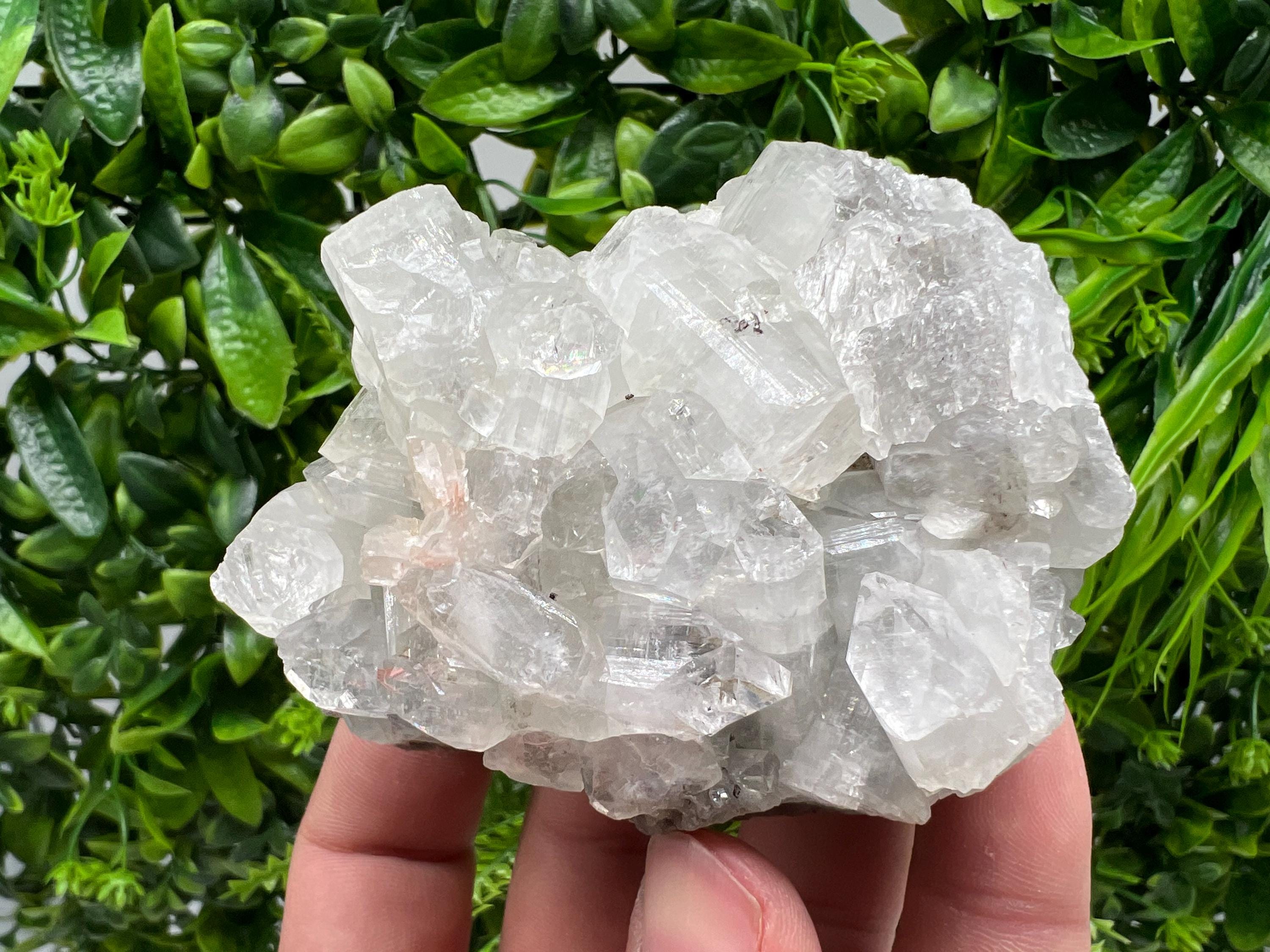 STUNNING Transparent Apophyllite on Chalcedony,natural, collection minerals specimen,India Minerals,Crystal, Stone Mineral Specimens India