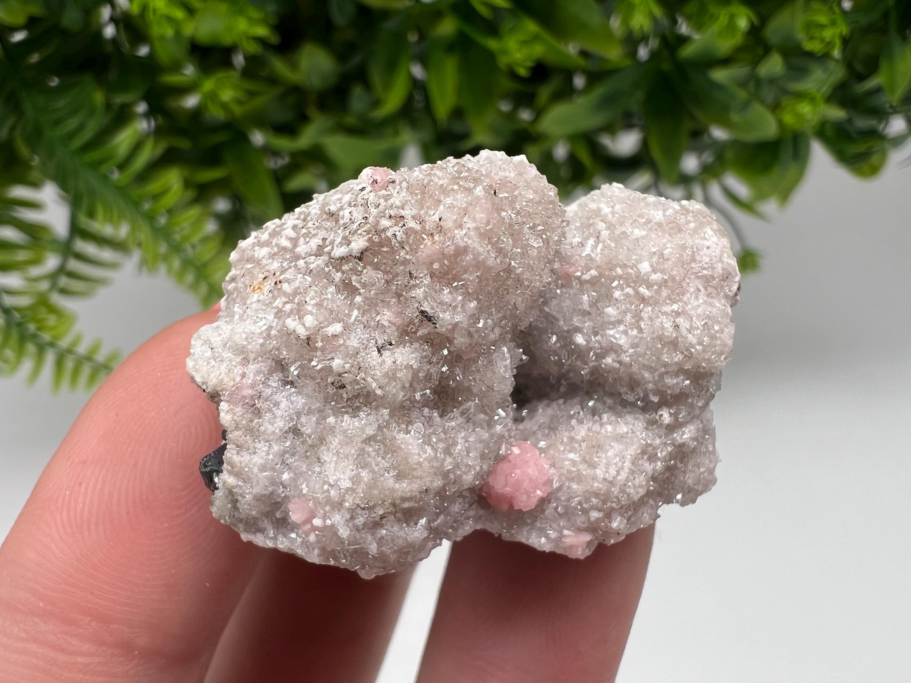 Beautiful Rhodochrosite on Quartz,pink minerals,Starnica Mine,Davidcovo,Bulgaria natural minerals,collection crystal,gift home decor,collec