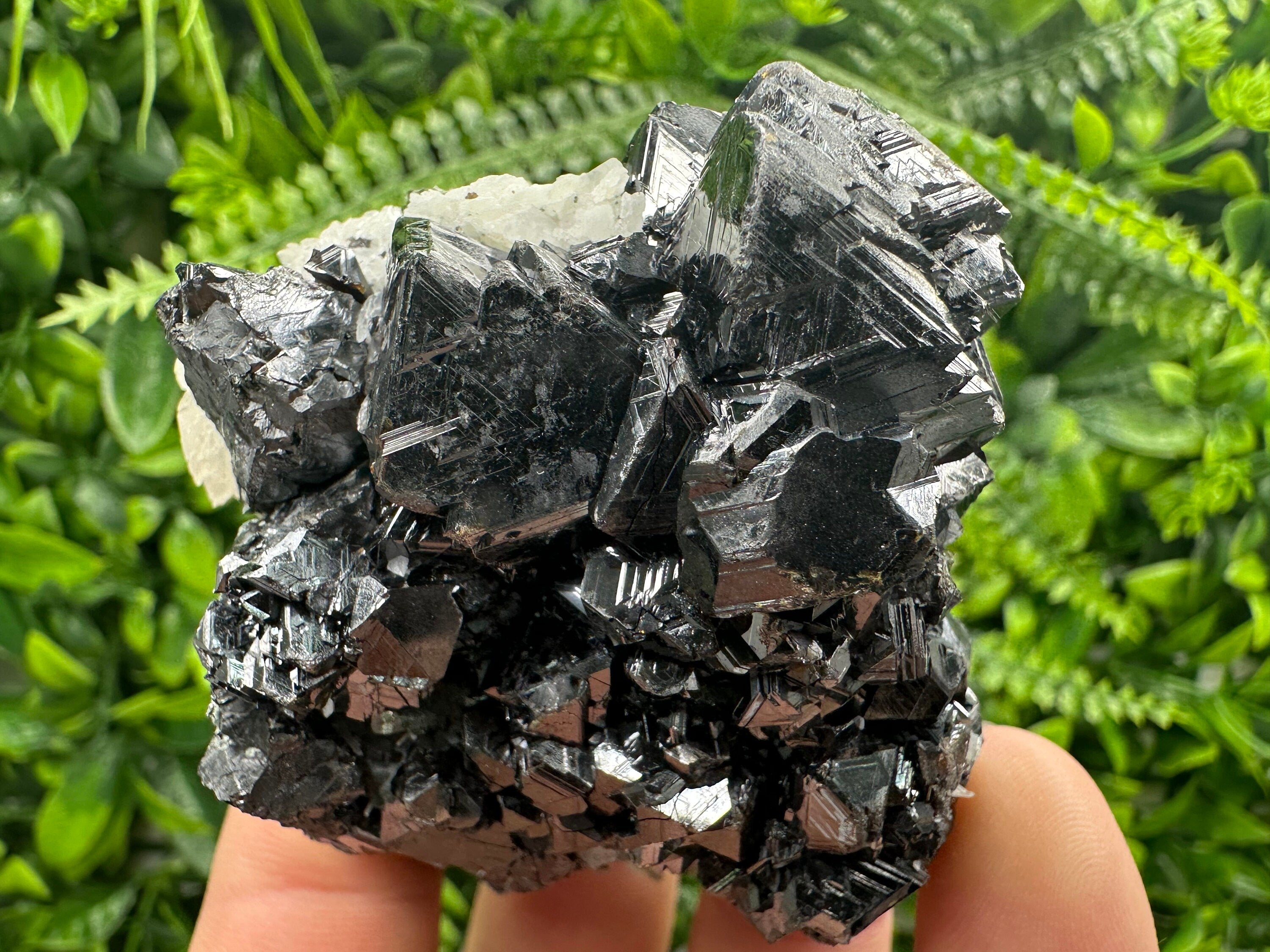 Black Sphalerite Cluster: Natural Mineral Souvenir, Borieva Bulgaria
