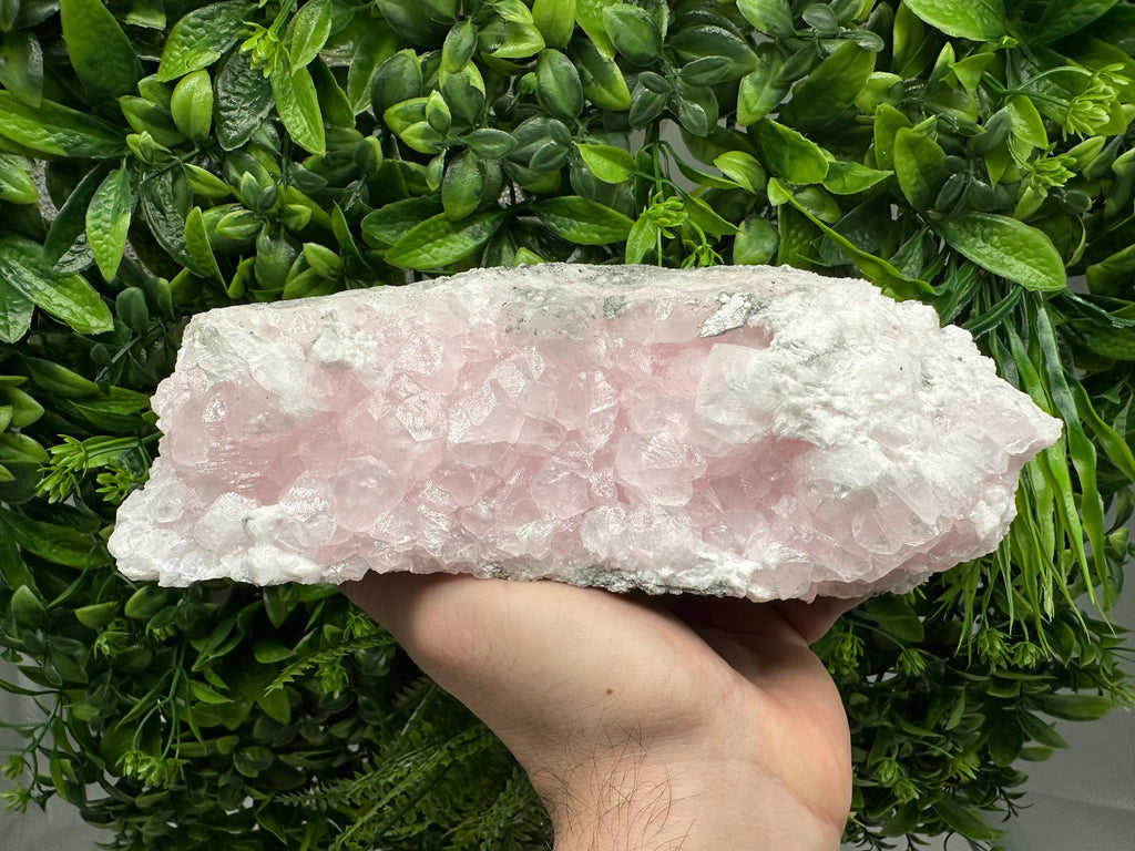 UV Reactive Mangano Calcite Crystal, Androvo Mine Bulgaria