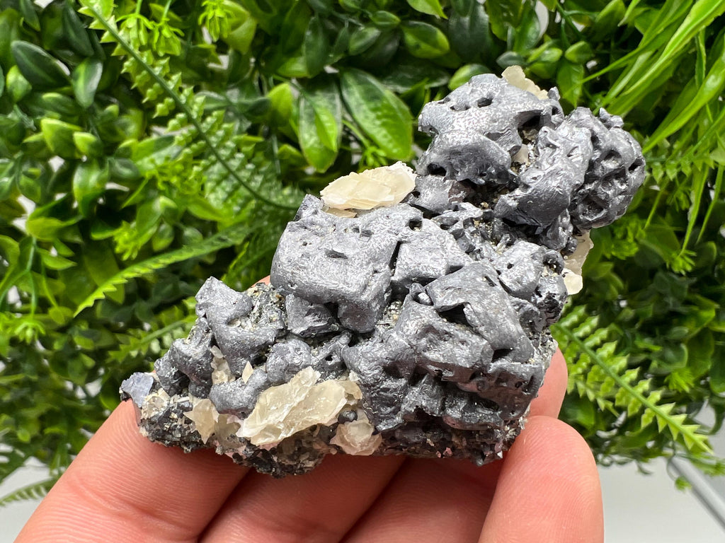 Beautiful Galena Spinel law whit Quartz,Calcite from Borieva mine,Bulgaria,natural minerals,collection crystal,gift,rock,collection stone