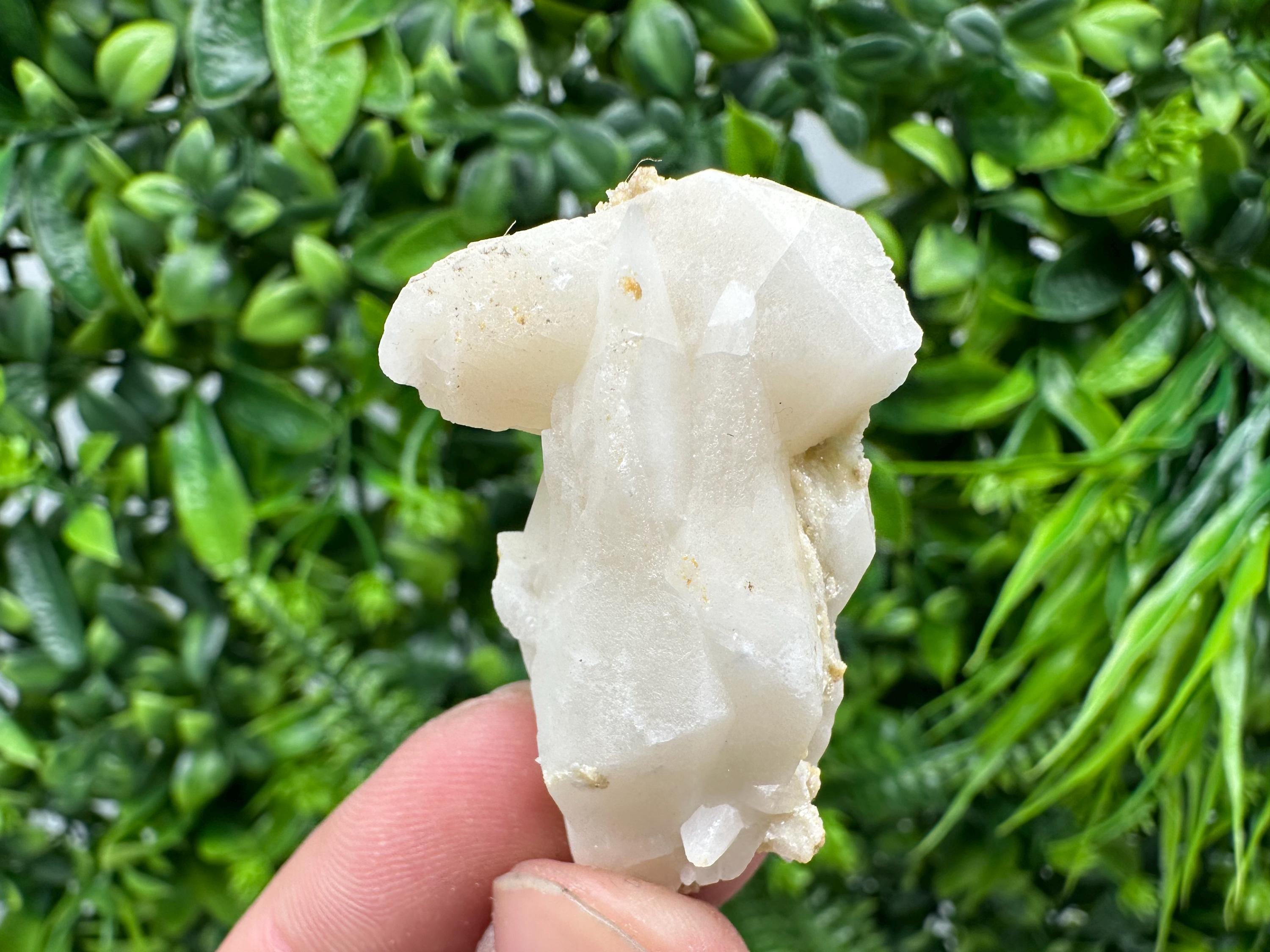 Calcite on Aragonite: Djurcovo Mine, Bulgaria Crystal