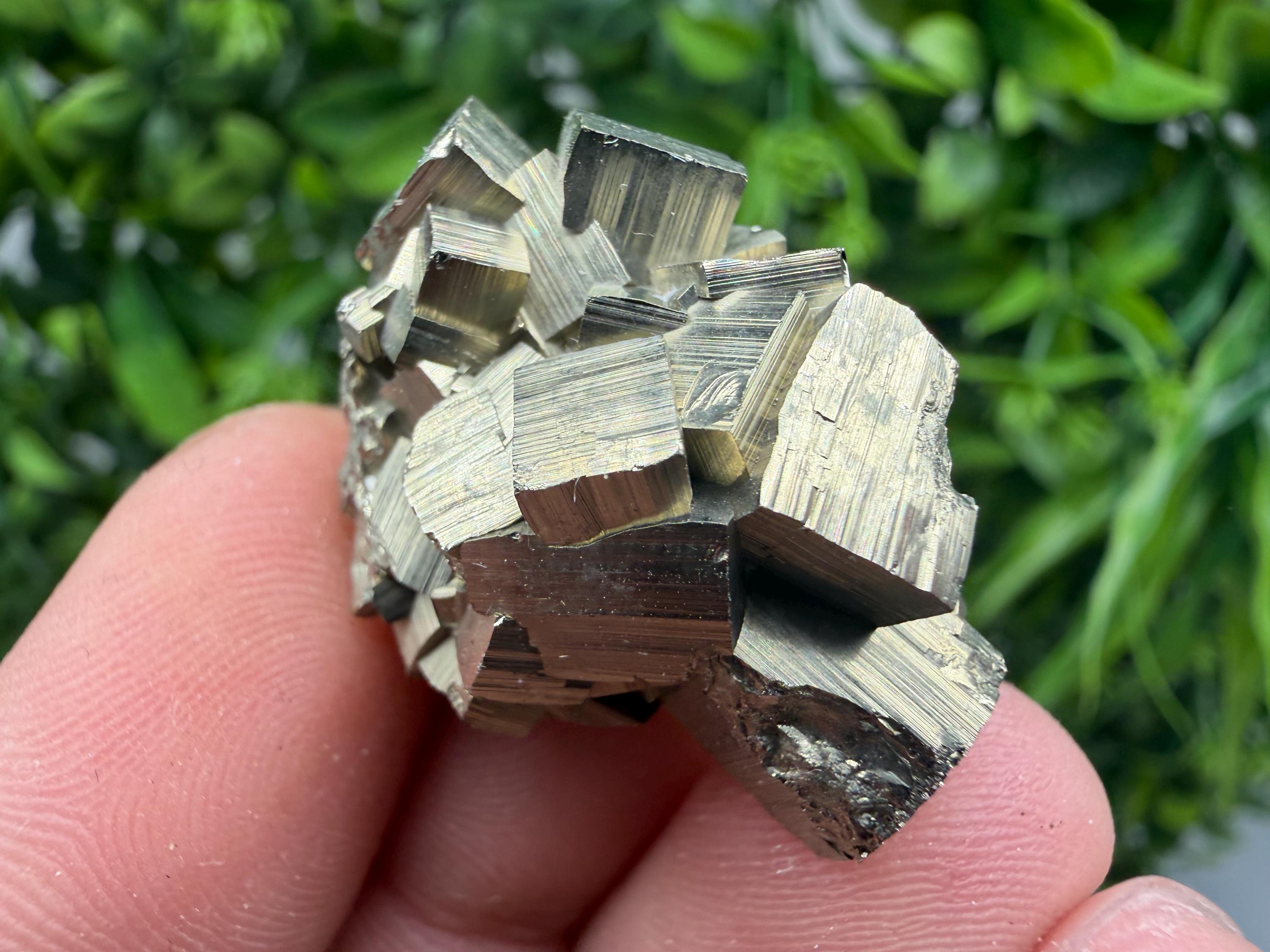 Rare Floating Pyrite Cluster, Fool’s Gold Crystal Decor